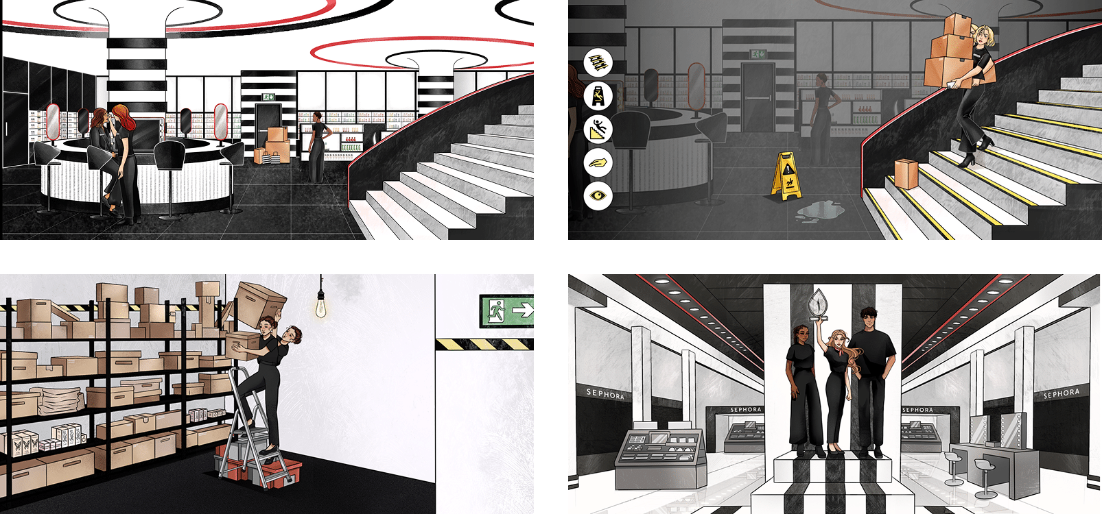 corporate serious game - sephora - 1