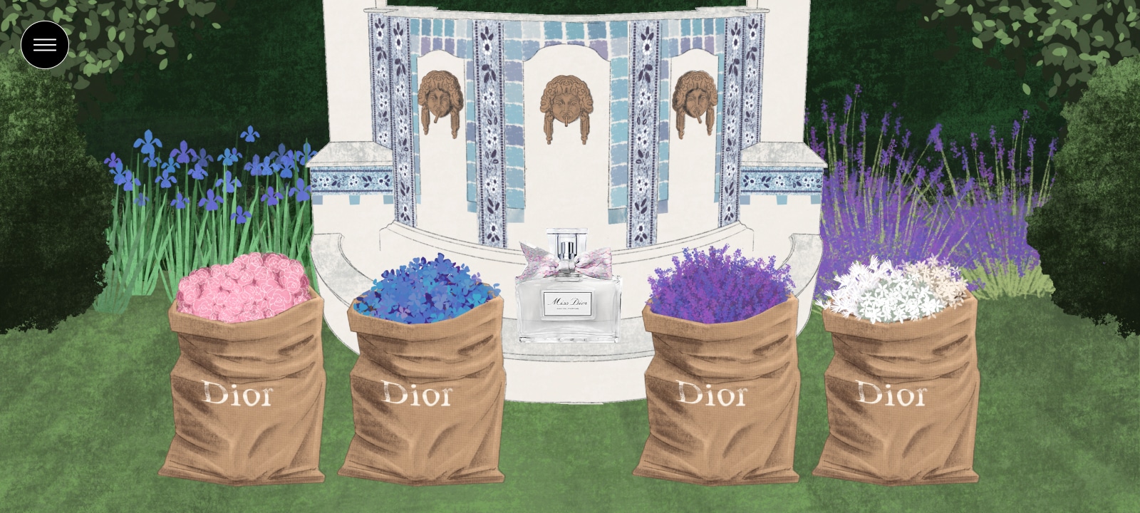 Dior Flower Gardens - Onboarding Game